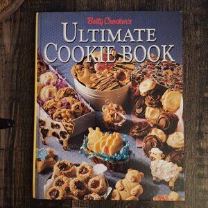 Betty Crocker Ultimate Cookie Book 1992 Vintage Hardcover Family Bake Christmas